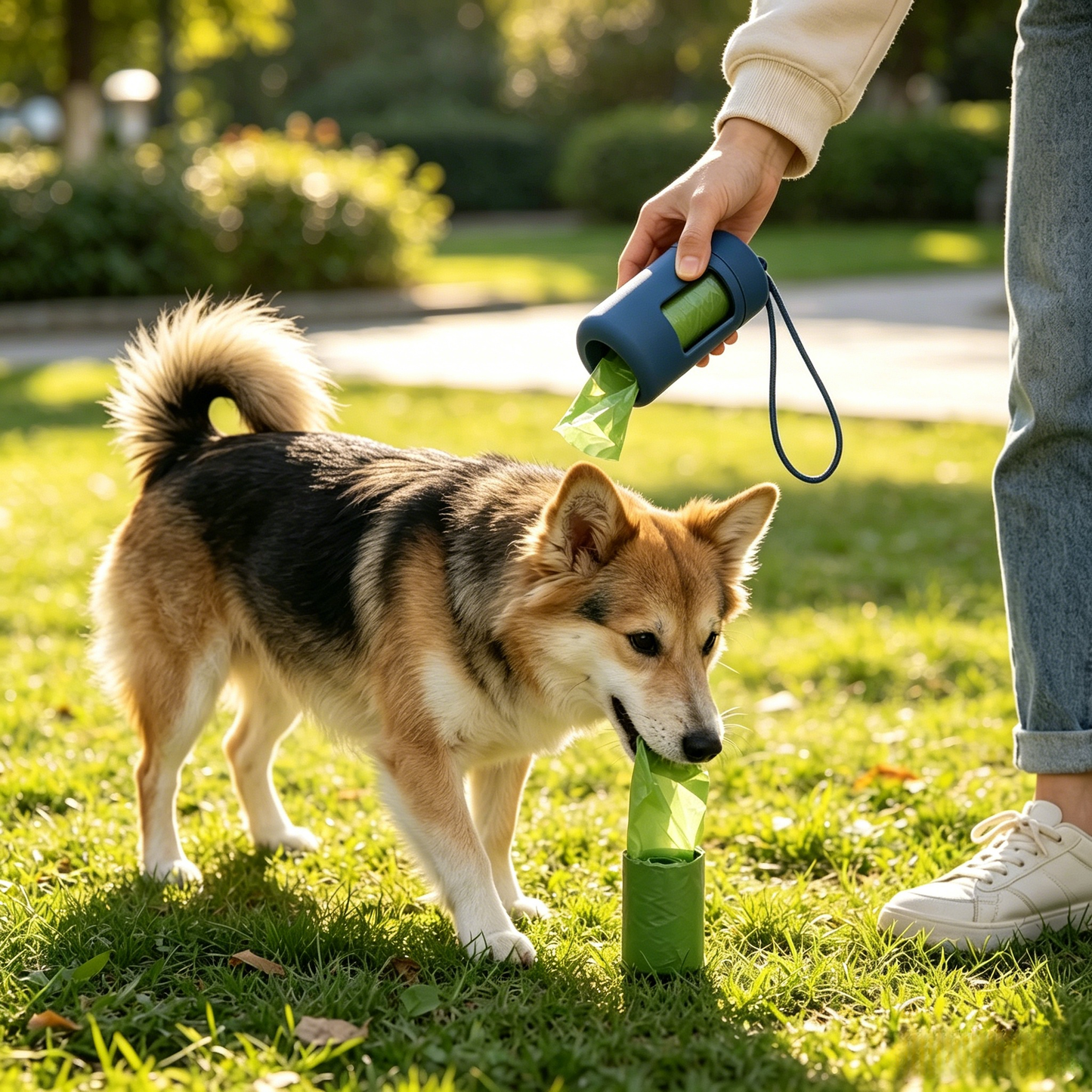 Premium Capsule Pet Waste Bag Dispenser