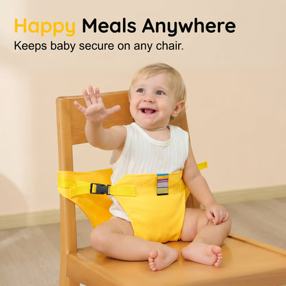 👶 Portable Baby Chair Harness | Secure Meals Anywhere ✈️