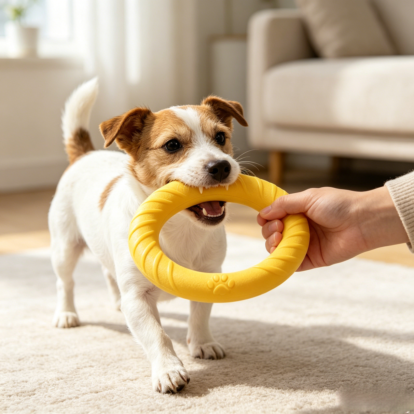 Premium Interactive Fitness Pull Ring Toy