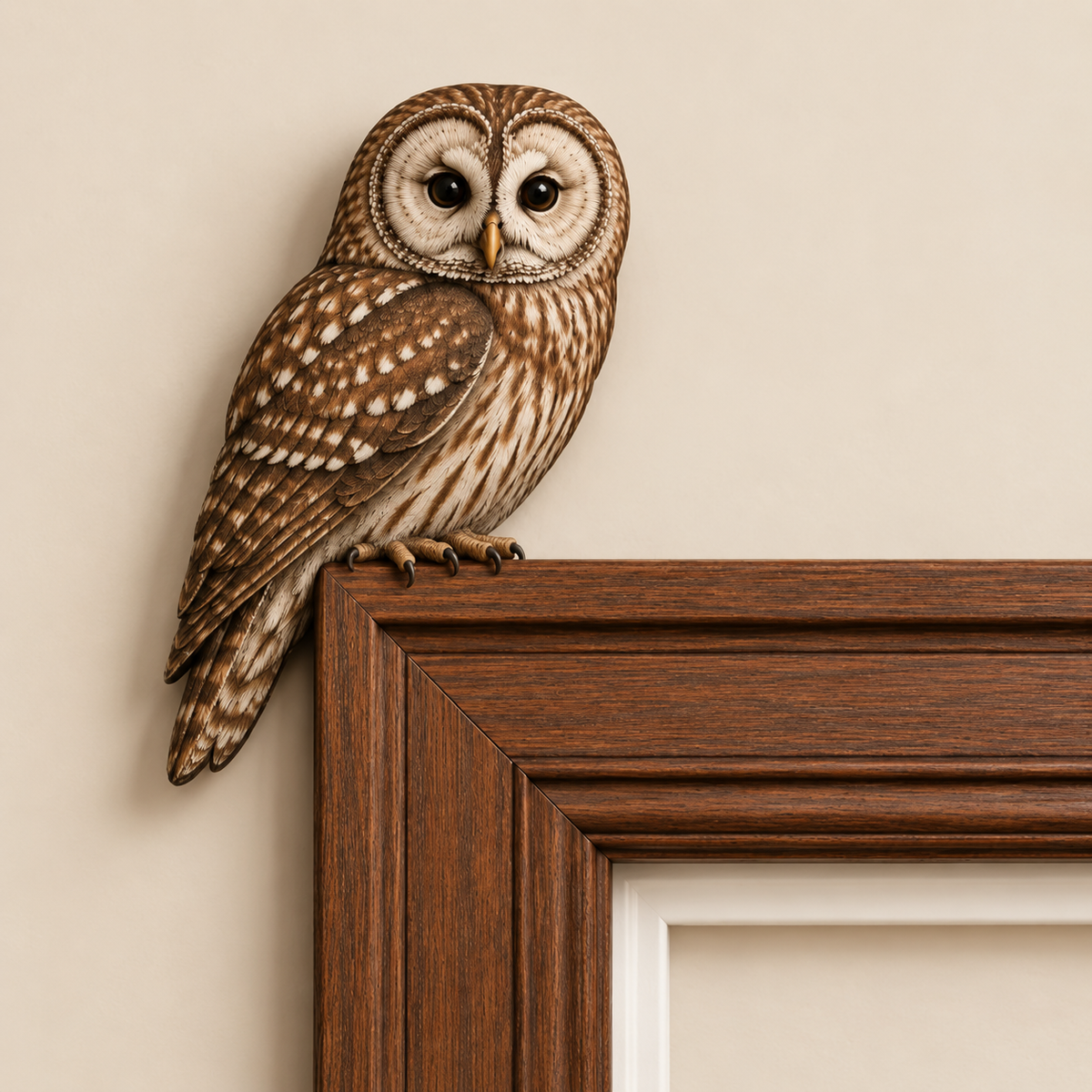 🐦 Woodland Bird Door Topper — Bring Charm to Bare Corners