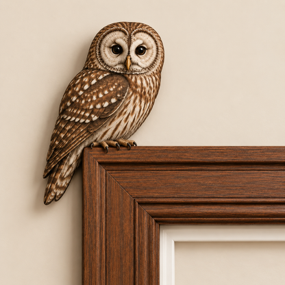 🐦 Woodland Bird Door Topper — Bring Charm to Bare Corners