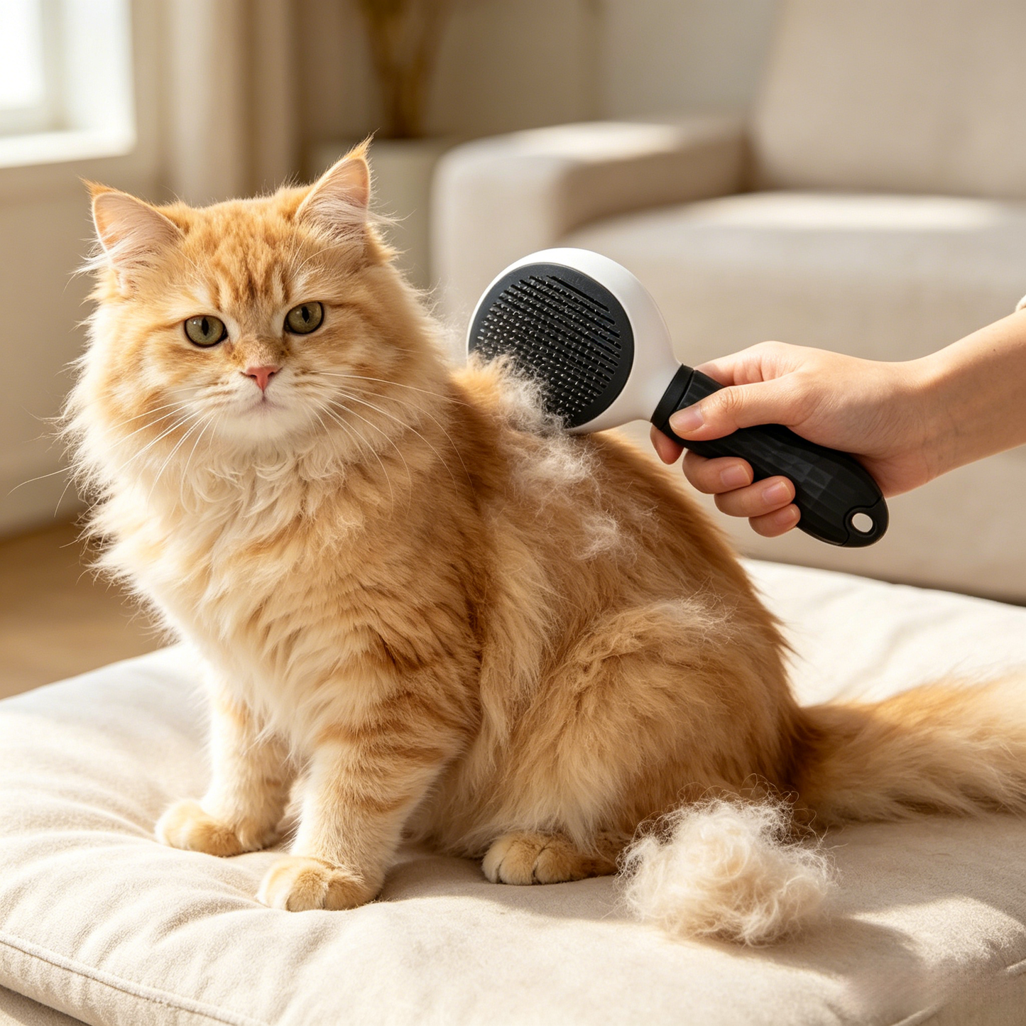 Premium Self-Cleaning Slicker Brush