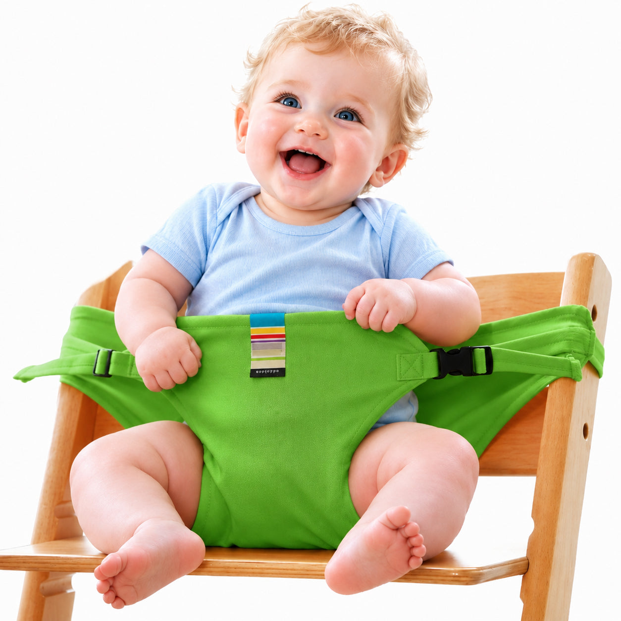 👶 Portable Baby Chair Harness | Secure Meals Anywhere ✈️