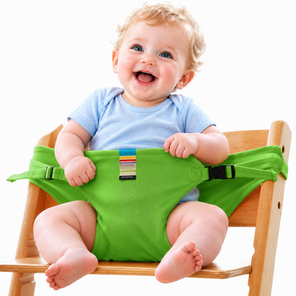 👶 Portable Baby Chair Harness | Secure Meals Anywhere ✈️
