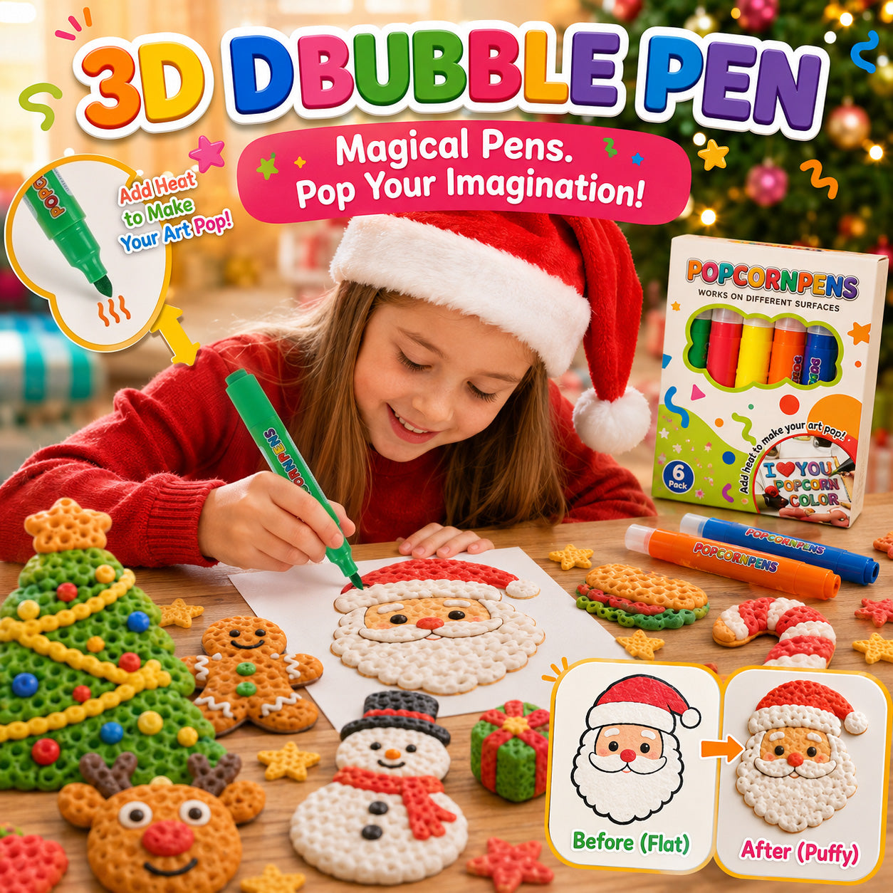 🎨 Watch Every Drawing Puff Up Like Magic! ✨