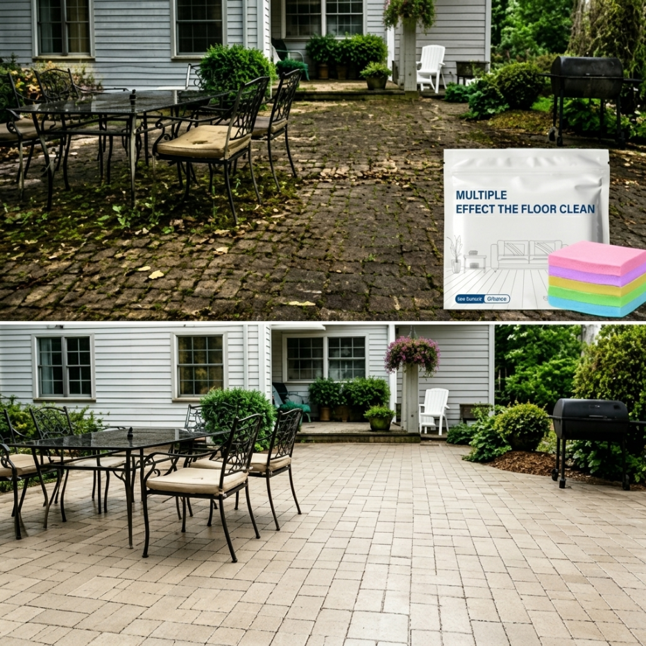 ✨ Just Drop, Dissolve & Mop – 60 Powerful Floor Cleaning Sheets