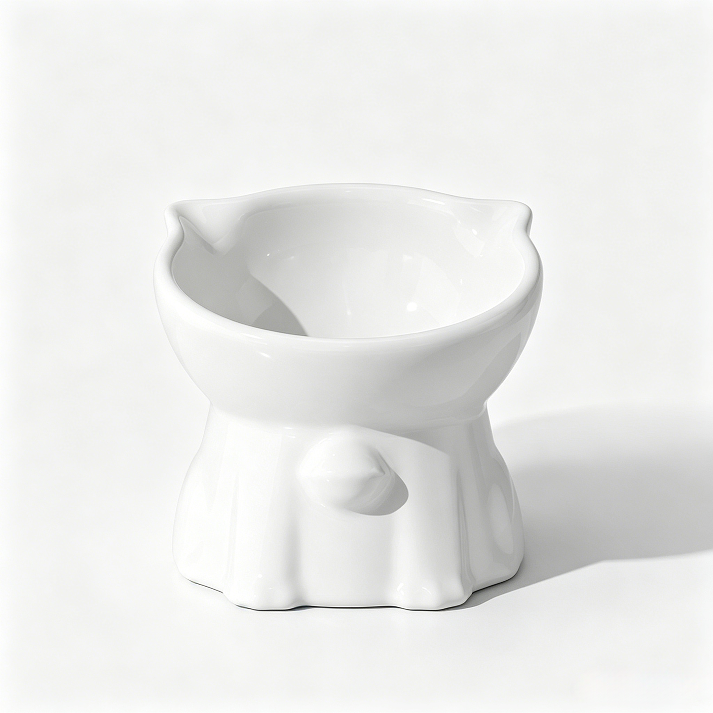 Premium Elevated Slanted Ceramic Pet Bowl
