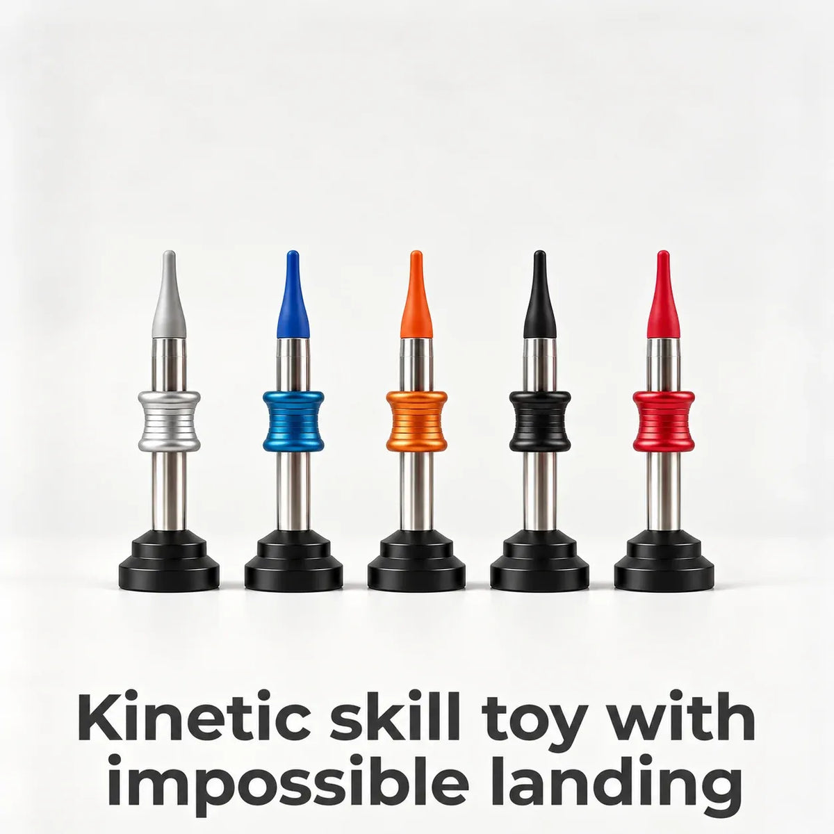 Say Goodbye to Desk Stress! 👋Kinetic Desk toy That Performs Impossible Landing