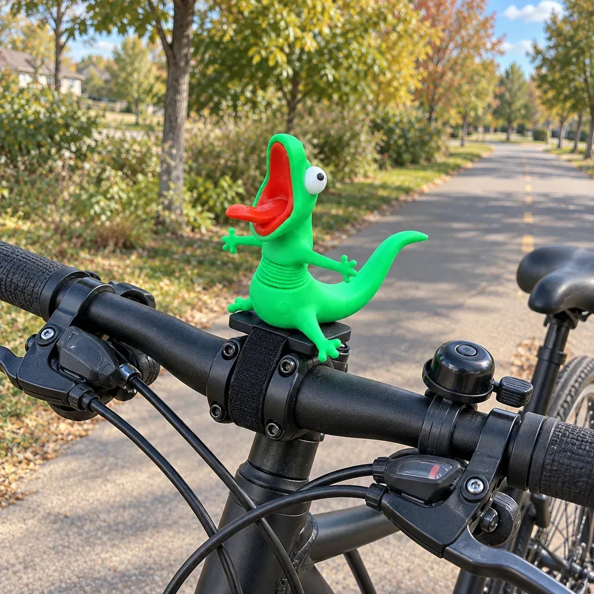 🦎🏍 Wobbly Travel Plushies—Car and Motorcycle Ornaments