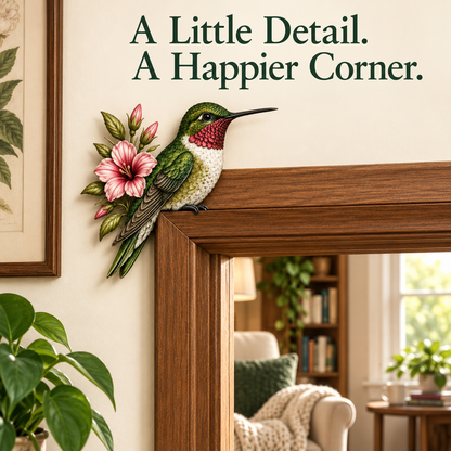 🐦 Woodland Bird Door Topper — Bring Charm to Bare Corners