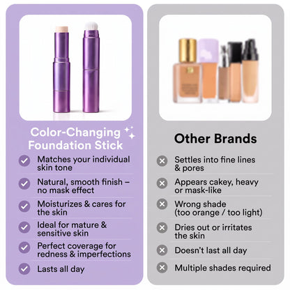 🔥✨ Color Changing Foundation Stick
