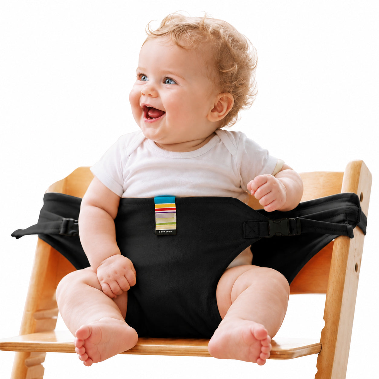 👶 Portable Baby Chair Harness | Secure Meals Anywhere ✈️