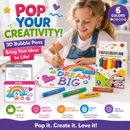 🎨 Watch Every Drawing Puff Up Like Magic! ✨