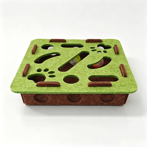 Premium Interactive Puzzle Maze Cat Toy Box