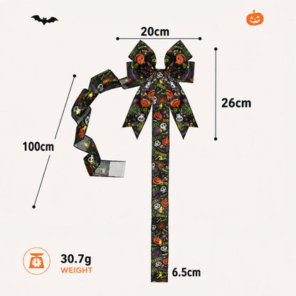 🎃 Light-Up Halloween Cabinet Bow ✨