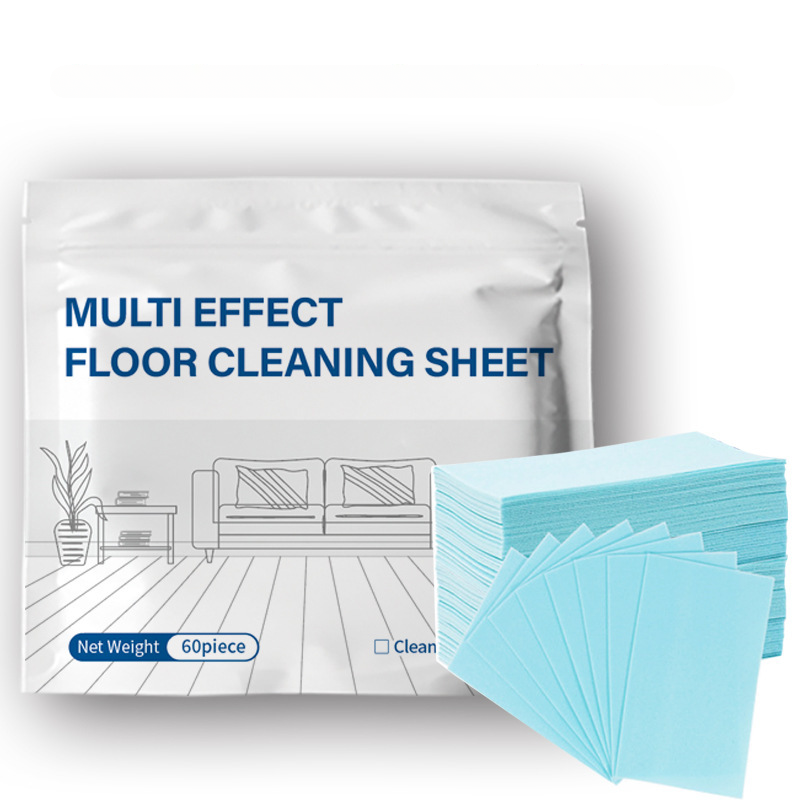✨ Just Drop, Dissolve & Mop – 60 Powerful Floor Cleaning Sheets