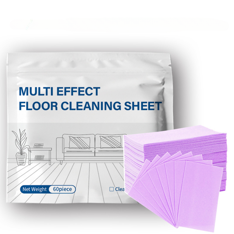 ✨ Just Drop, Dissolve & Mop – 60 Powerful Floor Cleaning Sheets