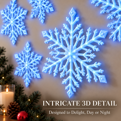 🥳2026 HOT SALE🥳💞50K+ SOLD!｜ LED Snowflake Wall Lights❄️✨