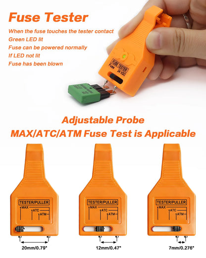 Combination Fuse Tester and Puller