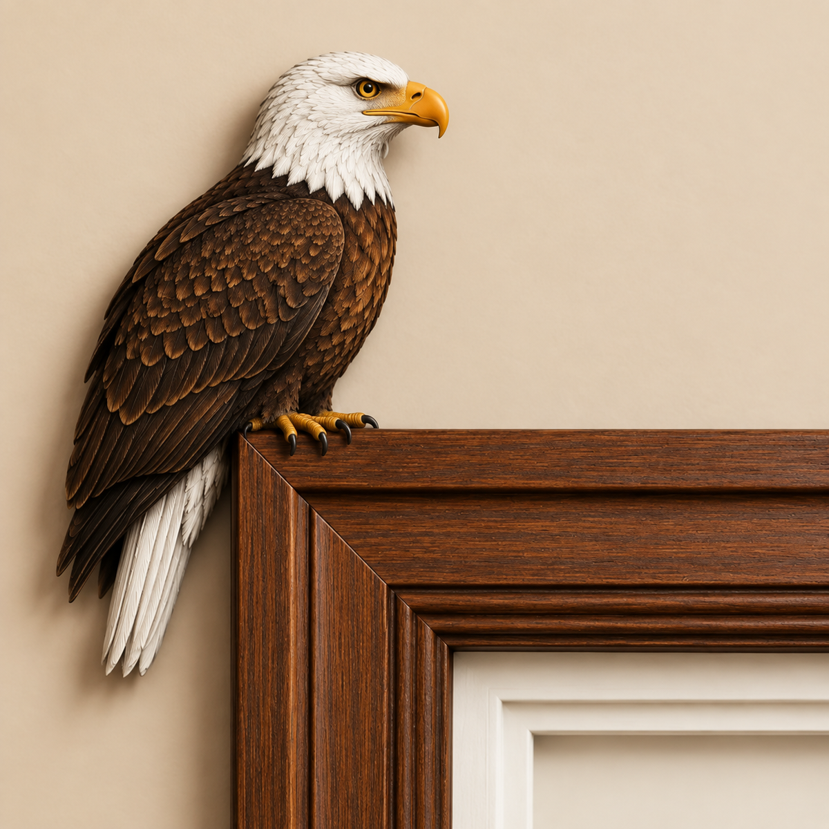 🐦 Woodland Bird Door Topper — Bring Charm to Bare Corners