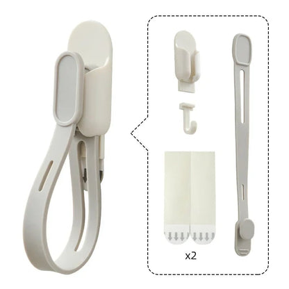 🎄Rugged, Durable, Versatile✨ 6PCS Christmas Silicone Garland Hangers