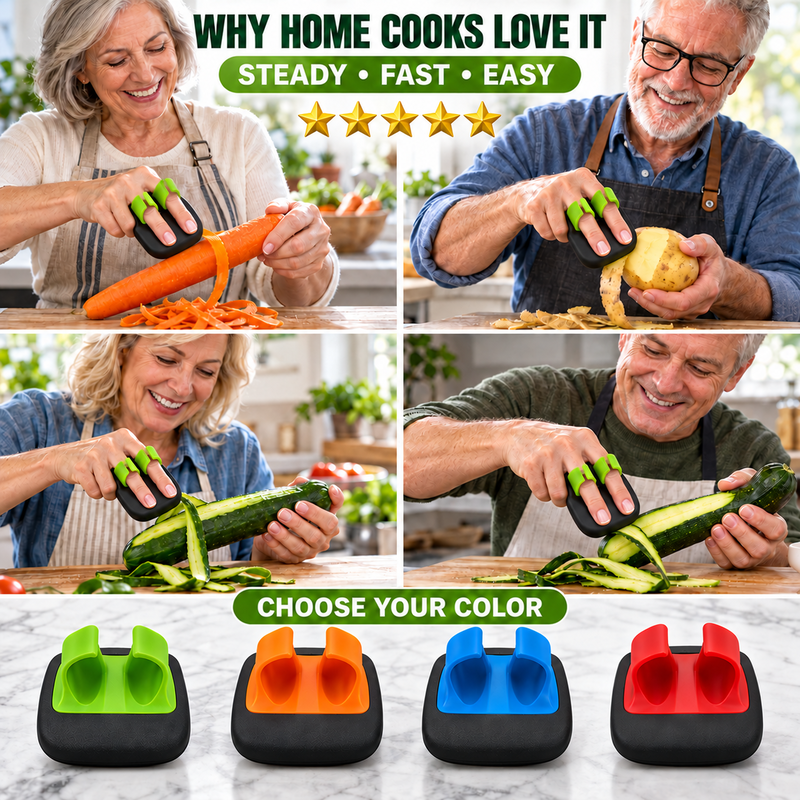 🥕 Two-Finger Peeler for Fruits and Vegetables