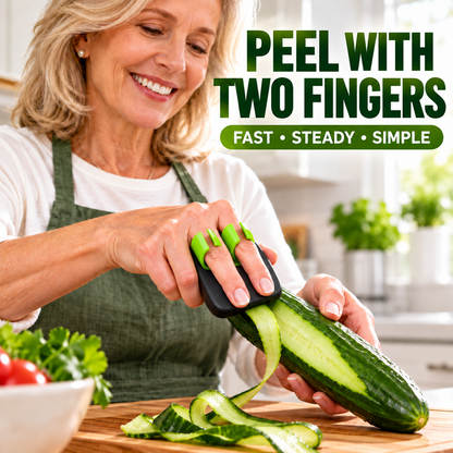 🥕 Two-Finger Peeler for Fruits and Vegetables