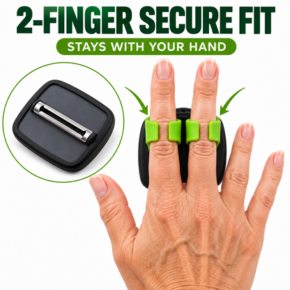 🥕 Two-Finger Peeler for Fruits and Vegetables